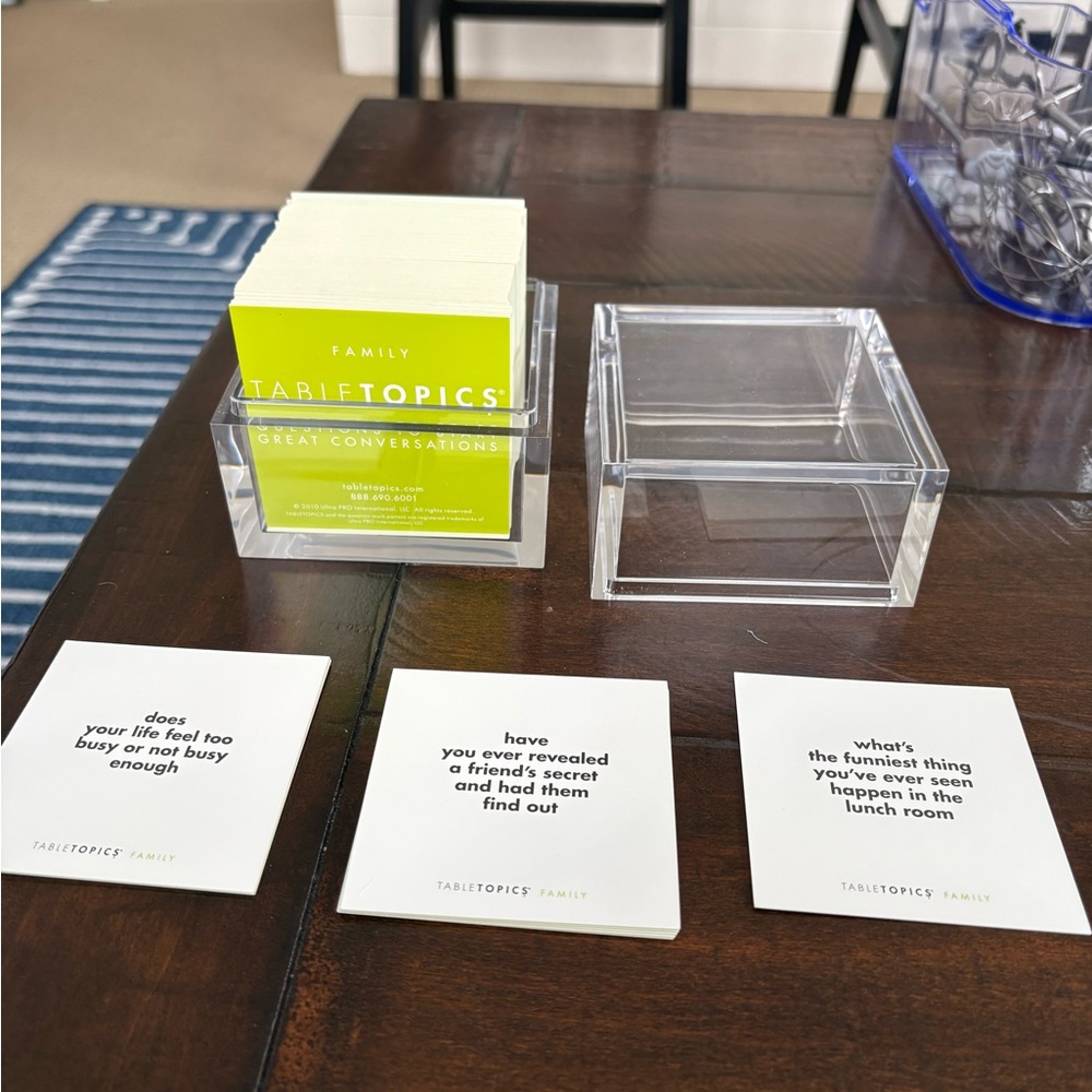 TableTopics Family Conversation Starter Set - Picture 8 of 8